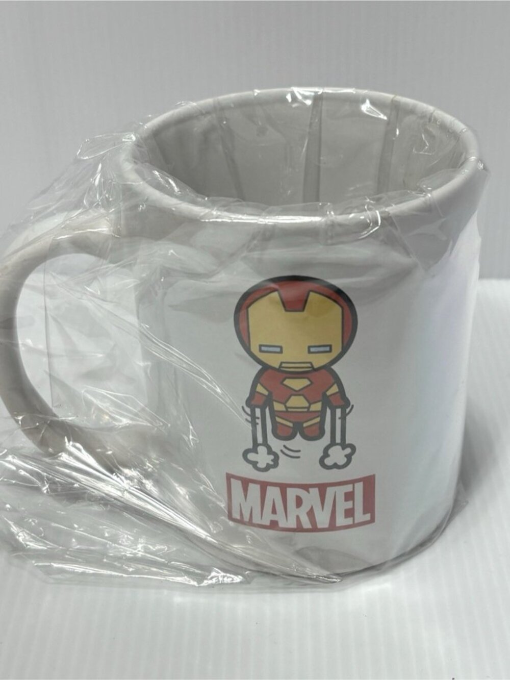 Marvel Avengers Iron Man Chibi Ceramic Coffee Mug Tea Cup Wrapped New